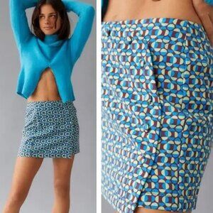 Urban Outfitters Jagger Button-Front Mini Skirt